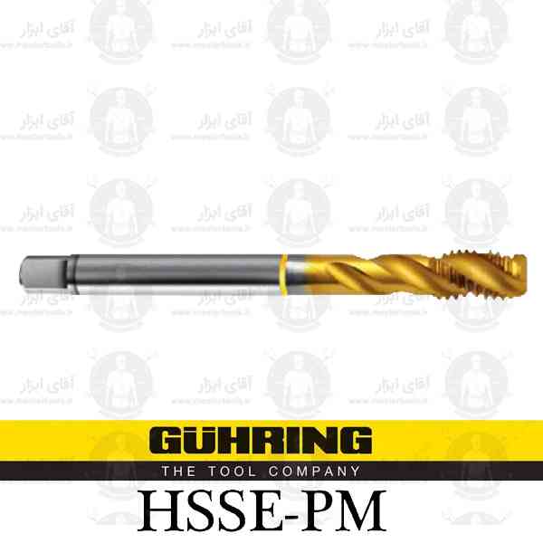 قلاویز M 8 گام 1 ماشینی دنده ریز مارپیچ HSSE-PM کد 5740 برند گورینگ قلاویز M 8 گام 1 ماشینی دنده ریز مارپیچ HSSE-PM کد 5740 برند گورینگ