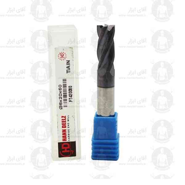 فرز انگشتی 8 الماس سرتخت طول 60 میلیمتر برند HD فرز انگشتی 8 الماس سرتخت طول 60 میلیمتر برند HD