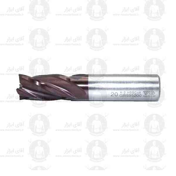 فرز انگشتی 20mm کبالت سرتخت طول 104mm برند YG فرز انگشتی 20mm کبالت سرتخت طول 104mm برند YG