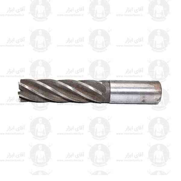 فرز انگشتی 20mm آلیاژ HSS سرتخت طول 120mm ساخت روسیه فرز انگشتی 20mm آلیاژ HSS سرتخت طول 120mm ساخت روسیه