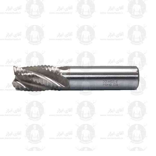 فرز انگشتی 22mm آلیاژ HSSE سرتخت طول 104mm برند هانگدا فرز انگشتی 22mm آلیاژ HSSE سرتخت طول 104mm برند هانگدا