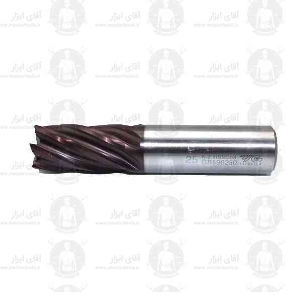 فرز انگشتی 25mm کبالت سرتخت طول 121mm برند YG فرز انگشتی 25mm کبالت سرتخت طول 121mm برند YG