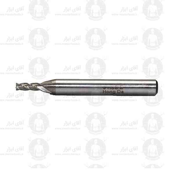 فرز انگشتی 3 میلیمتر HSSE نوع سرتخت طول 52 میلیمتر برند هانگدا فرز انگشتی 3 میلیمتر HSSE نوع سرتخت طول 52 میلیمتر برند هانگدا