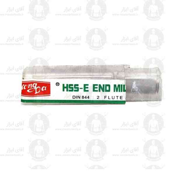 فرز انگشتی 2mm آلیاژ HSSE سرتخت طول 54mm برند هانگدا فرز انگشتی 2mm آلیاژ HSSE سرتخت طول 54mm برند هانگدا