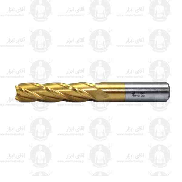 فرز انگشتی 16 میلیمتر آلیاژ HSS سرتخت طول 123 میلیمتر هانگدا فرز انگشتی 16 میلیمتر آلیاژ HSS سرتخت طول 123 میلیمتر هانگدا