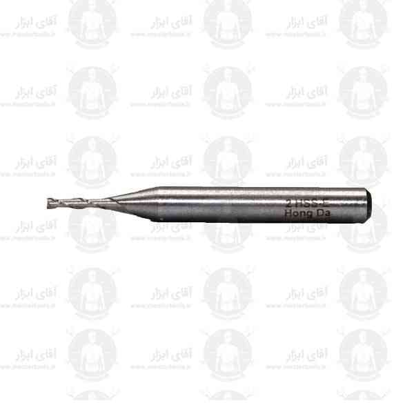فرز انگشتی 2mm آلیاژ HSSE سرتخت طول 54mm برند هانگدا فرز انگشتی 2mm آلیاژ HSSE سرتخت طول 54mm برند هانگدا