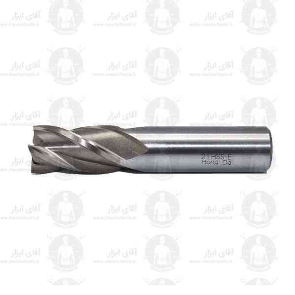 فرز انگشتی 21mm آلیاژ HSSE سرتخت طول 104mm برند هانگدا فرز انگشتی 21mm آلیاژ HSSE سرتخت طول 104mm برند هانگدا
