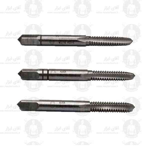 قلاویز دستی 3.16 اینچی 24 دنده BSW آلیاژ HSSE آلاتا قلاویز دستی 3.16 اینچی 24 دنده BSW آلیاژ HSSE آلاتا