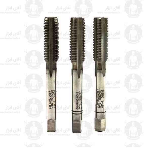 قلاویز دستی 10mm متریک آلیاژ HSSE برند GUHRING قلاویز دستی 10mm متریک آلیاژ HSSE برند GUHRING