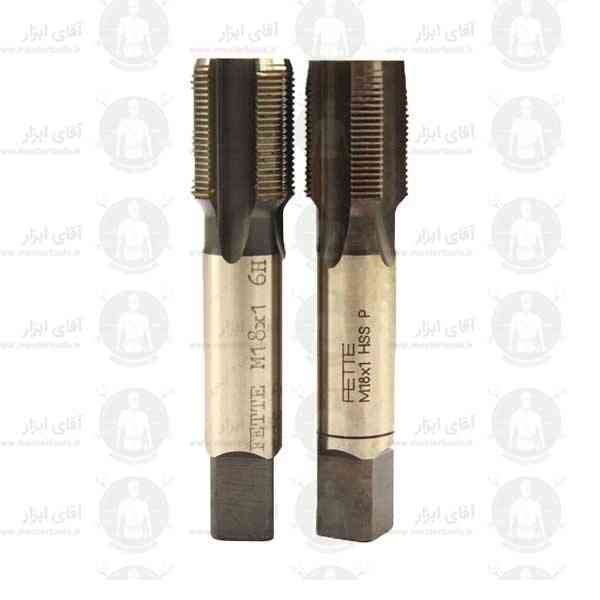 قلاویز دستی 18 گام 1 آلیاژ HSS برند فته قلاویز دستی 18 گام 1 آلیاژ HSS برند فته