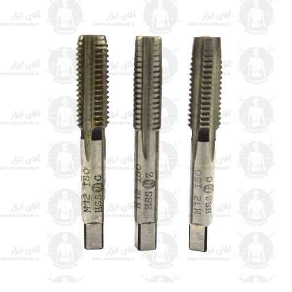 قلاویز دستی 12 میلیمتری گام استاندارد HSS ورکو قلاویز دستی 12 میلیمتری گام استاندارد HSS ورکو