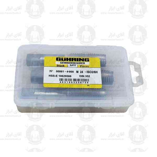 قلاویز دستی 24mm آلیاژ HSSE استاندارد متریک DIN 352 گورینگ قلاویز دستی 24mm آلیاژ HSSE استاندارد متریک DIN 352 گورینگ