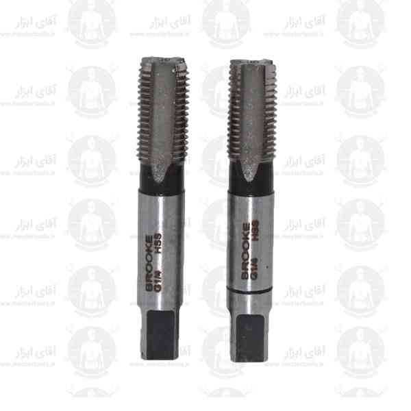 قلاویز دستی 1.4 اینچی 19 دنده لوله BSP برند بروک قلاویز دستی 1.4 اینچی 19 دنده لوله BSP برند بروک