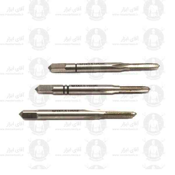 قلاویز دستی 3 آلیاژ HSSE گام استاندارد برند AHM قلاویز دستی 3 آلیاژ HSSE گام استاندارد برند AHM