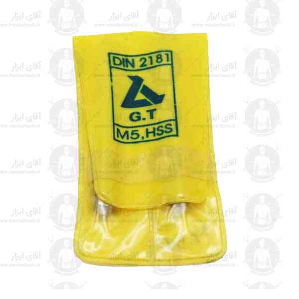 قلاویز دستی 5 گام 0.5 آلیاژ HSS برند تابا قلاویز دستی 5 گام 0.5 آلیاژ HSS برند تابا