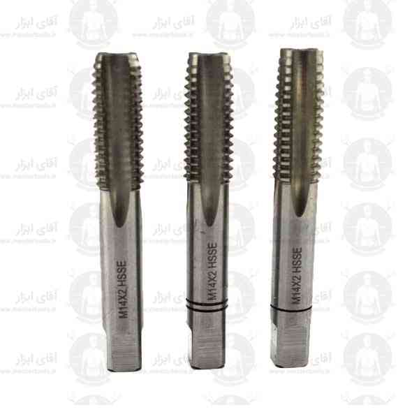 قلاویز دستی 14mm آلیاژ HSSE گام استاندارد نوع متریک AHM قلاویز دستی 14mm آلیاژ HSSE گام استاندارد نوع متریک AHM