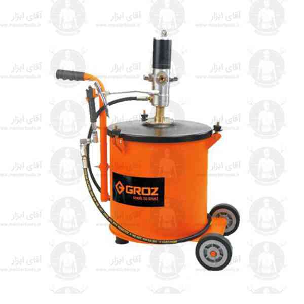 گریس پمپ بادی سطلی گروز مدل BGRP گریس پمپ بادی سطلی گروز مدل BGRP