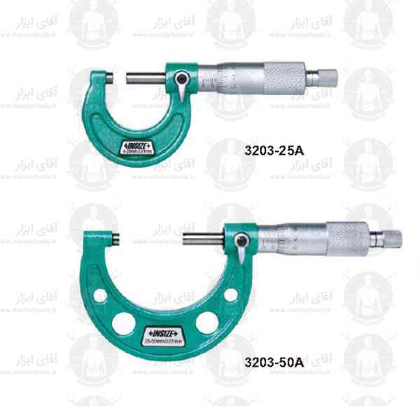 میکرومتر خارج سنج اینسایز کد 3203 میکرومتر خارج سنج اینسایز کد 3203