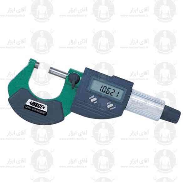 میکرومتر دیجیتالی خارج سنج سری 3109 برند اینسایز میکرومتر دیجیتالی خارج سنج سری 3109 برند اینسایز