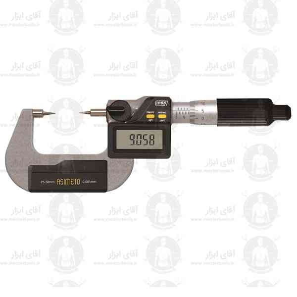 میکرومتر دیجیتال فک سوزنی سری 126 آسیمتو میکرومتر دیجیتال فک سوزنی سری 126 آسیمتو