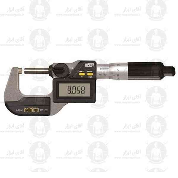 میکرومتر دیجیتال سری 105 آسیمتو اینچی و متریک میکرومتر دیجیتال سری 105 آسیمتو اینچی و متریک