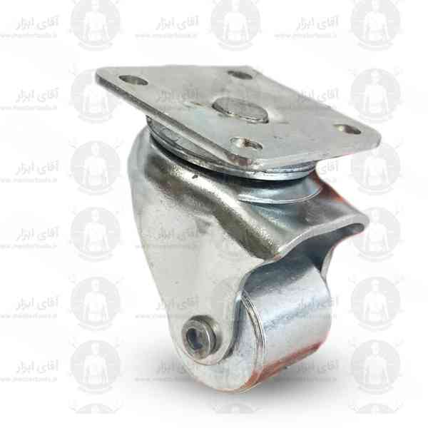چرخ فلزی کفی گردان سایز 25 چرخ فلزی کفی گردان سایز 25