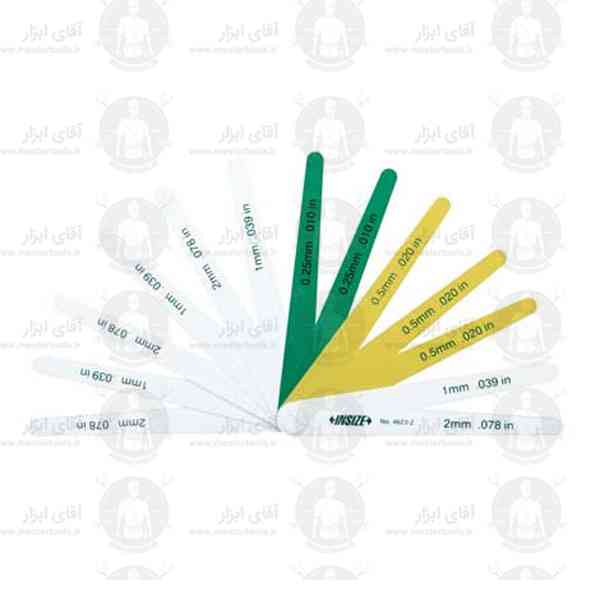 پلاستیک گیج 5 تا 0.25 میلیمتر اینسایز پلاستیک گیج 5 تا 0.25 میلیمتر اینسایز