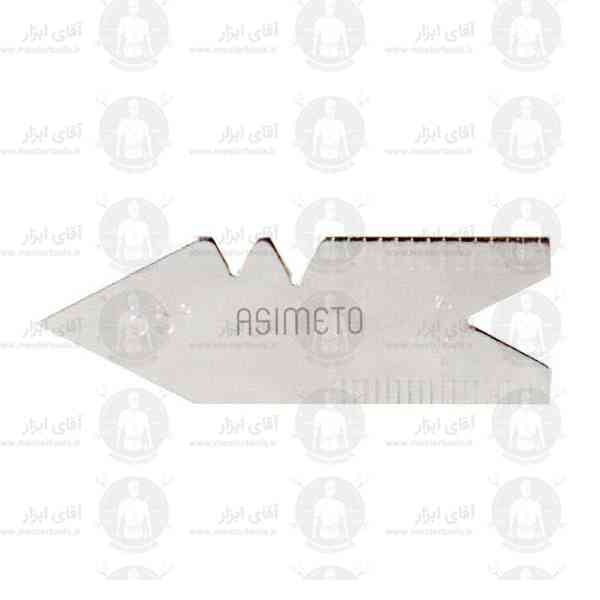 شابلون رنده پیچ بری آسیمیتو 60 درجه شابلون رنده پیچ بری آسیمیتو 60 درجه