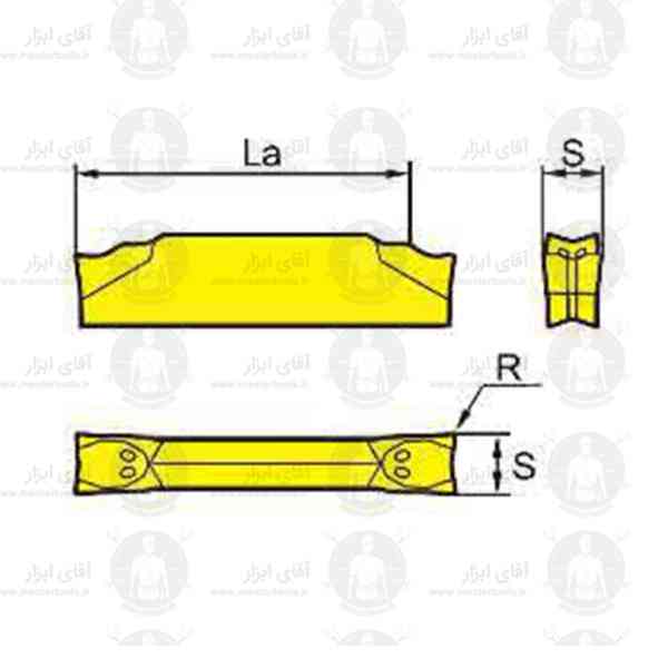 اینسرت برش QTEW برند OKE اینسرت برش QTEW برند OKE