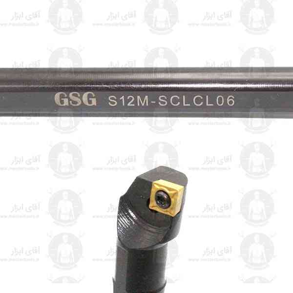 هلدر داخل تراش قطر 12 کدفنی S12MSCLCL06 برند GSG هلدر داخل تراش قطر 12 کدفنی S12MSCLCL06 برند GSG