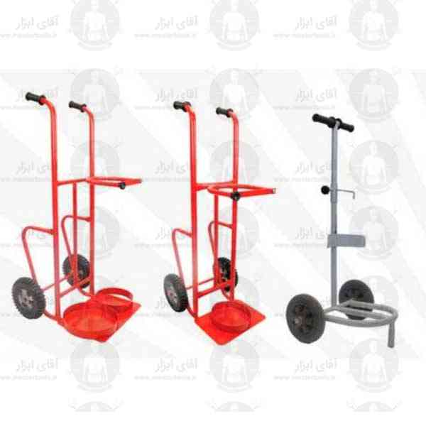ترولی، گاری دستی دو چرخ، ترولی حمل کپسول ترولی، گاری دستی دو چرخ، ترولی حمل کپسول