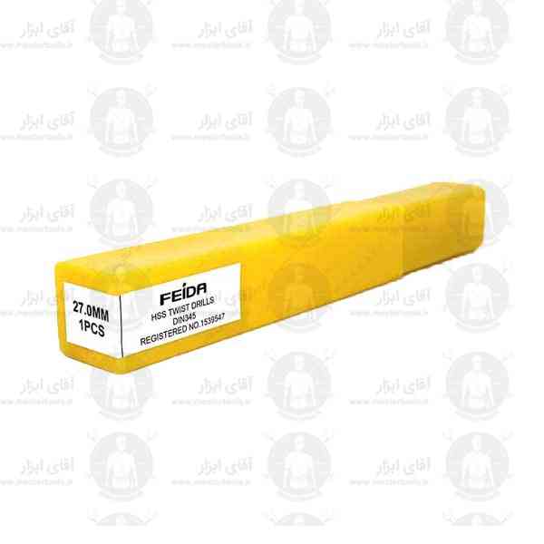 مته ته کونیک قطر 27mm فیدا HSS | مته FEIDA DIN 345 مته ته کونیک قطر 27mm فیدا HSS | مته FEIDA DIN 345