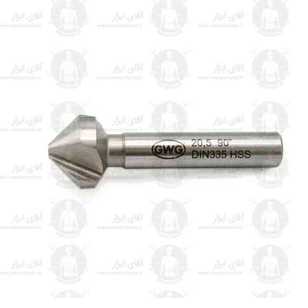 مته پخ زن 20.5mm زاویه 90 درجه بلغارستان برند GWG HSS مته پخ زن 20.5mm زاویه 90 درجه بلغارستان برند GWG HSS
