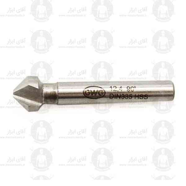 مته خزینه قطر 12.4mm زاویه 90 درجه GWG HSS مته خزینه قطر 12.4mm زاویه 90 درجه GWG HSS