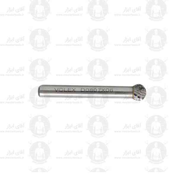 فرز فرم الماس کروی قطر 8 طول 52 برند VOLEX فرز فرم الماس کروی قطر 8 طول 52 برند VOLEX