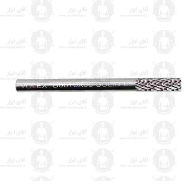 فرز فرم الماس استوانه قطر 6 طول 65 VOLEX کد B0618x06 SOLID 65 فرز فرم الماس استوانه قطر 6 طول 65 VOLEX کد B0618x06 SOLID 65