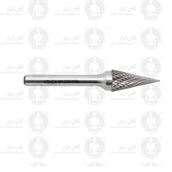 فرز فرم الماس مخروطی قطر 12 طول 70 ولکس کد M1225x06 فرز فرم الماس مخروطی قطر 12 طول 70 ولکس کد M1225x06