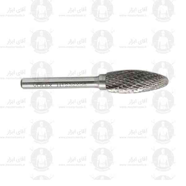 فرز فرم الماس مخروطی قطر 12 طول 77 برند VOLEX کد H1232x06 فرز فرم الماس مخروطی قطر 12 طول 77 برند VOLEX کد H1232x06