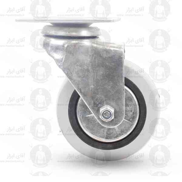 چرخ بیمارستانی بوشی کفی گردان (سایز 50 تا 100) چرخ بیمارستانی بوشی کفی گردان (سایز 50 تا 100)